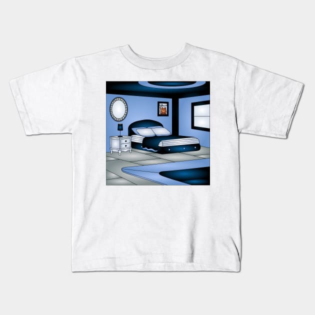 Indoors 84 (Style:4) Kids T-Shirt by luminousstore